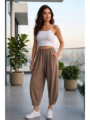 Trend Nur Paçasıpileli Şalvar