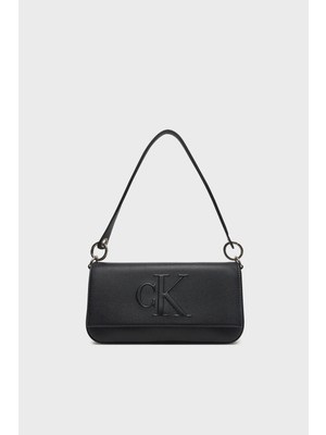 Calvin Klein Kabartma Logolu Omuz Askılı Bayan El Çanta