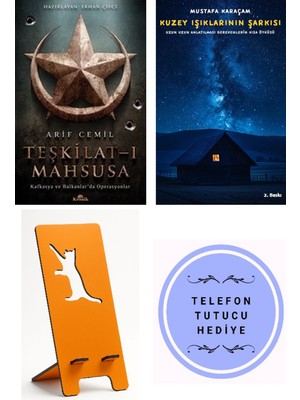 Kronik Kitap Teşkilat-I Mahsusa-Kafkasya ve Balkanlar'da Ope... - Arif Cemil + Kuzey Işıklarının Şarkısı + Telefon Tutucu