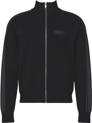 Calvin Klein Ls Tech Knıt Track Jacket Fz Swt