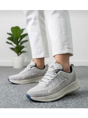 Homiro Unisex Fuspetli Su Geçirmez Spor Ayakkabı - Siyah Füme