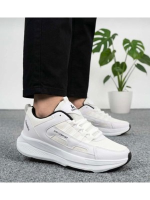 Homiro Unisex Fuspetli Su Geçirmez Spor Ayakkabı - Siyah Füme