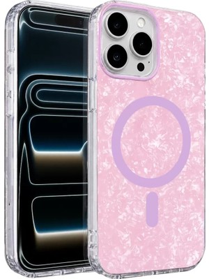 Sylar iPhone 16 Pro Max Mila Dalgalı Magsafe Kapak - Lila