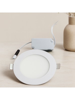 6W Sıva Altı Yuvarlak LED Panel