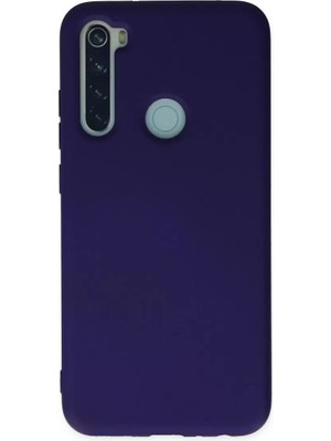 Sylar Redmi Note 8 Kılıf Nano Içi Kadife Silikon - Mor