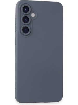 Sylar Samsung Galaxy S23 Fe Kılıf Nano Içi Kadife Silikon - Gri