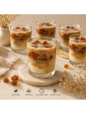 Senora Design Kahve Kokulu Buzlu Latte Mum