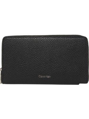 Calvin Klein Foıl Emboss Long Zıp Fold