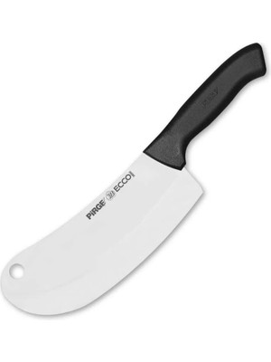bebekokusu Pirge 38060 Ecco Börek, Soğan, Salata, Börek, Ezme Bıçağı 19 cm - Siyah Plastik Sap