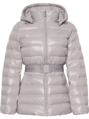 Calvin Klein Belted Lıghtweıght Puffer