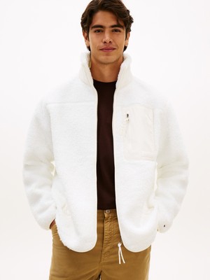 Tommy Hilfiger Teddy Fleece Zıp Through
