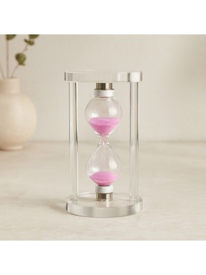Gees Global Cam Kum Saati (Cam Standlı) 6X10 cm