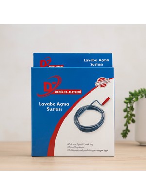 Sepetopia Spiral Esnek Yay Lavabo Gider Açıcı 5 M