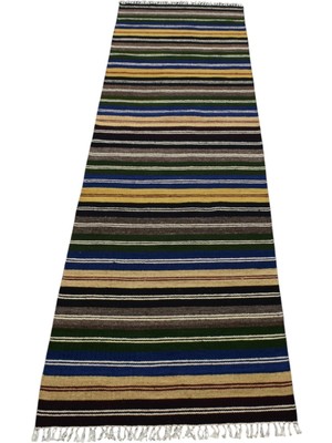 Kilim Antik El Dokuması Hatay Yün Yolluk Kilim 1655 - Yeni - Çok Renkli
