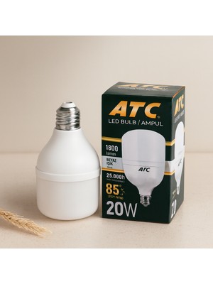Ulugo 20W E27 LED Ampul 6500K 1800 Lumen