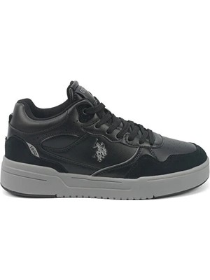 U.s. Polo Assn. Naruna 5pr Erkek High Sneaker Siyah