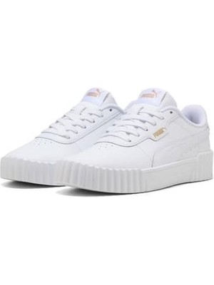 Puma Carina 3.0 Jr 401476 Uniseks Sneaker Ayakkabı Beyaz