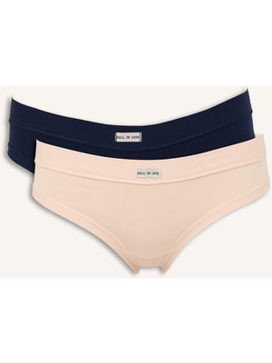 DeFacto Esnek Bel Bantlı 2'li Slip Külot Set I4124AX26AU