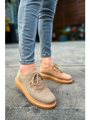 Nemere CH307 - Rt Tricot Erkek Ayakkabı Taba