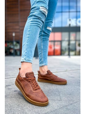 Nemere CH157 - Ckt Retro Erkek Ayakkabı Taba
