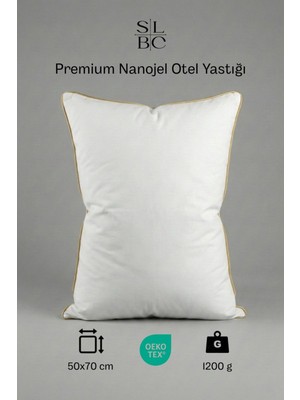 Empressco Yumuşak Nano Jel Otel Yastığı 50X70CM, 1200G, Rahat Uyku Için Tercih