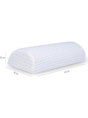 Empressco Çok Amaçlı Visco Yastık 42X18/10 Cm, Ortopedik, Beyaz