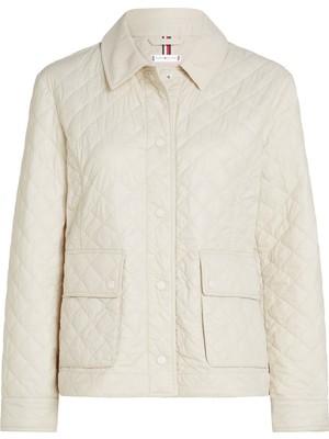 Tommy Hilfiger Padded Nylon Slım Quılted Jacket