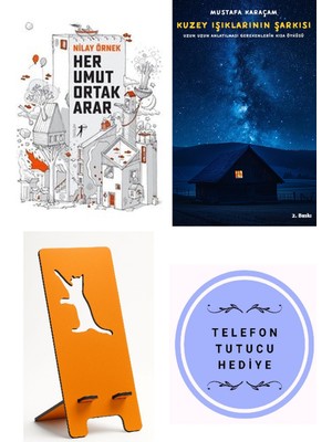 Artemis Yayınları Her Umut Ortak Arar - Nilay Örnek + Kuzey Işıklarının Şarkısı + Telefon Tutucu
