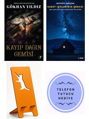Artemis Yayınları Kayıp Dağın Gemisi - Gökhan Yıldız + Kuzey Işıklarının Şarkısı + Telefon Tutucu