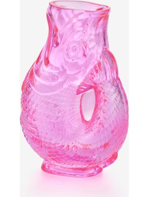 Gift Company Neon Pembe Cam Vazo 11X7X16 cm