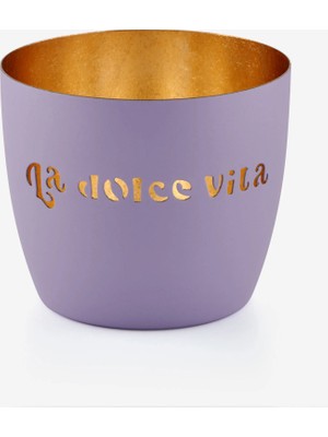 Gift Company Lila Demir La Dolce Vita Mumluk 8X5X10 cm