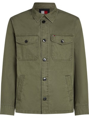 Tommy Hilfiger Cotton Twıll Shırt Jacket
