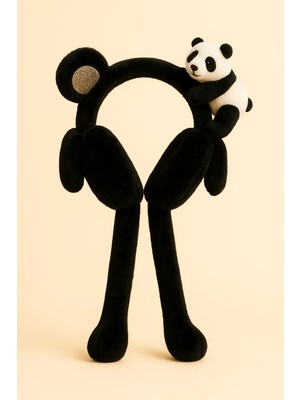 Bony Socks Panda Aksesuarlı Kulak Koruyucu Taç