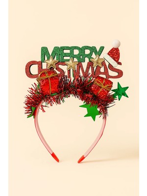 Bony Socks 22505G2036 Merry Chrıstmas Taç Desenli