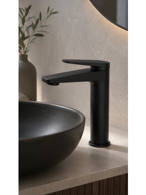 NEWARC NEXT LAVABO BATARYASI SİYAH (984521B)