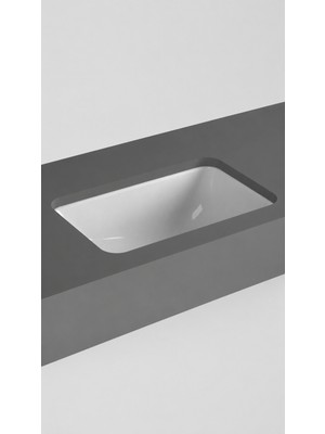 Vitra S20 Tezgah Altı Lavabo 38*45 cm Beyaz (5473B003-0618 )