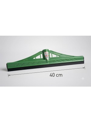 Primeaks Plastik Aqua 40 cm Profesyonel Çift Lastikli Yersil (Sapsız)