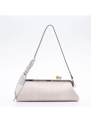 Sisley Kadın Kol Çantası SLY438 Beyaz
