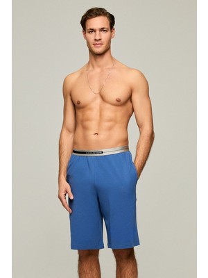 Kom Finch Modal Cepli Kapri Pijama Altı