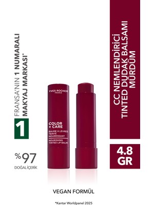 Yves Rocher cc Nemlendirici Tinted Dudak Balsamı - Mürdüm
