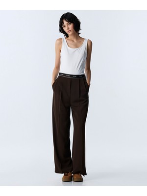 Twist Slogan Jakarlı Pantolon TW6260003212074