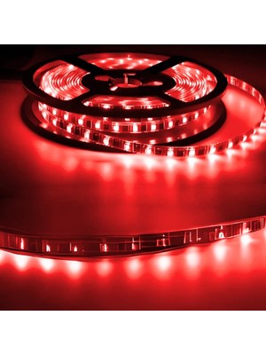 Horoz Electric Amazon 40X40 Iç Mekan Kırmızı Şerit LED 5 Metre 60 Ledli