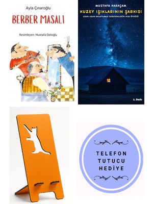 Tudem Yayın Grubu Berber Masalı - Ayla Çınaroğlu + Kuzey Işıklarının Şarkısı + Telefon Tutucu
