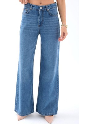 Venera Butik 7418 Kot Pantolon-Mavi