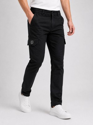 Remmy Boys Slım Fıt Erkek Likralı Kargo Pantolon 7745