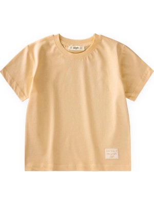 Cigit Etiket Detaylı T-Shirt 2-10 Yaş Sundres