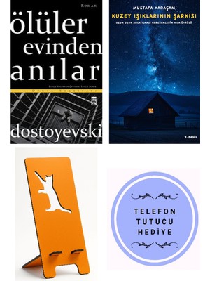 Timaş Yayınları Ölüler Evinden Anılar - Fyodor Mihayloviç Dostoyevski + Kuzey Işıklarının Şarkısı + Telefon Tutucu