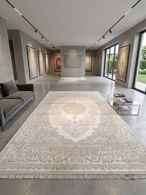 Merinos Vincent Still 78952 060 Leke Tutmaz, Tozumaz Yumuşak Modern Halı Salon Oturma Odası Halısı