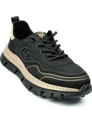 Bulldozer 261416 Siyah Erkek Sneaker Ayakkabı