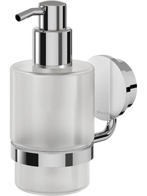 Geesa 917216 02 Opal Krom Duvar Montajlı Sıvı Sabunluk 200 ml